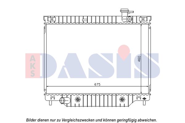 AKS DASIS Radiators, Motora dzesēšanas sistēma 520129N